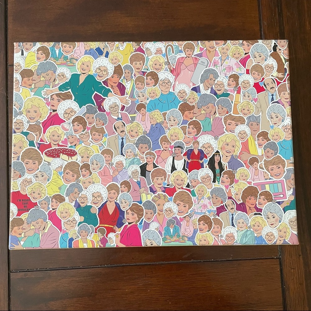Golden Girls 500 piece jigsaw puzzle